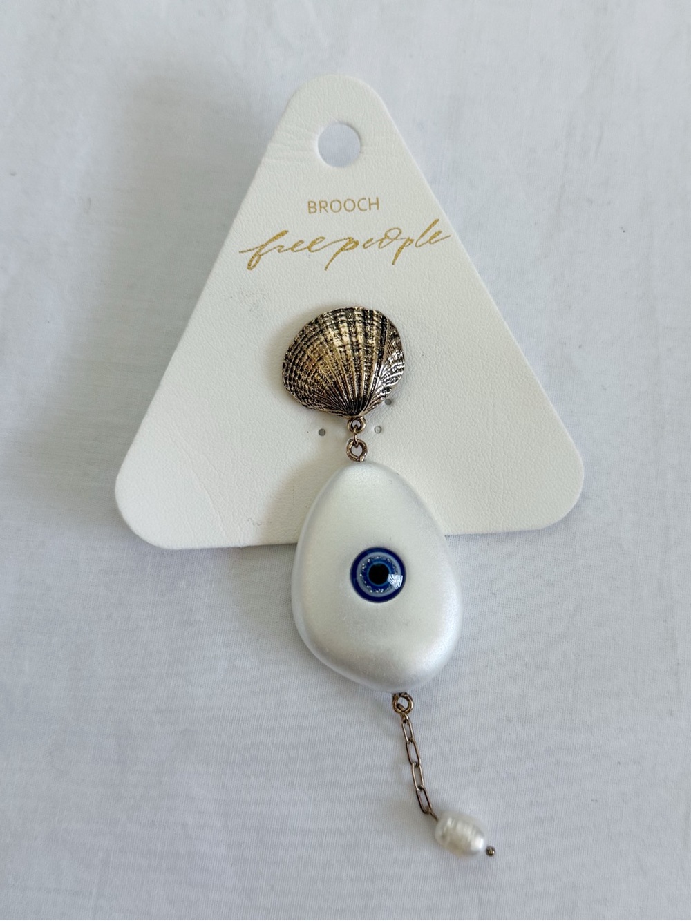 NWT Free People Lila Pin Brooch in Blue O/S - Picture 3 of 4